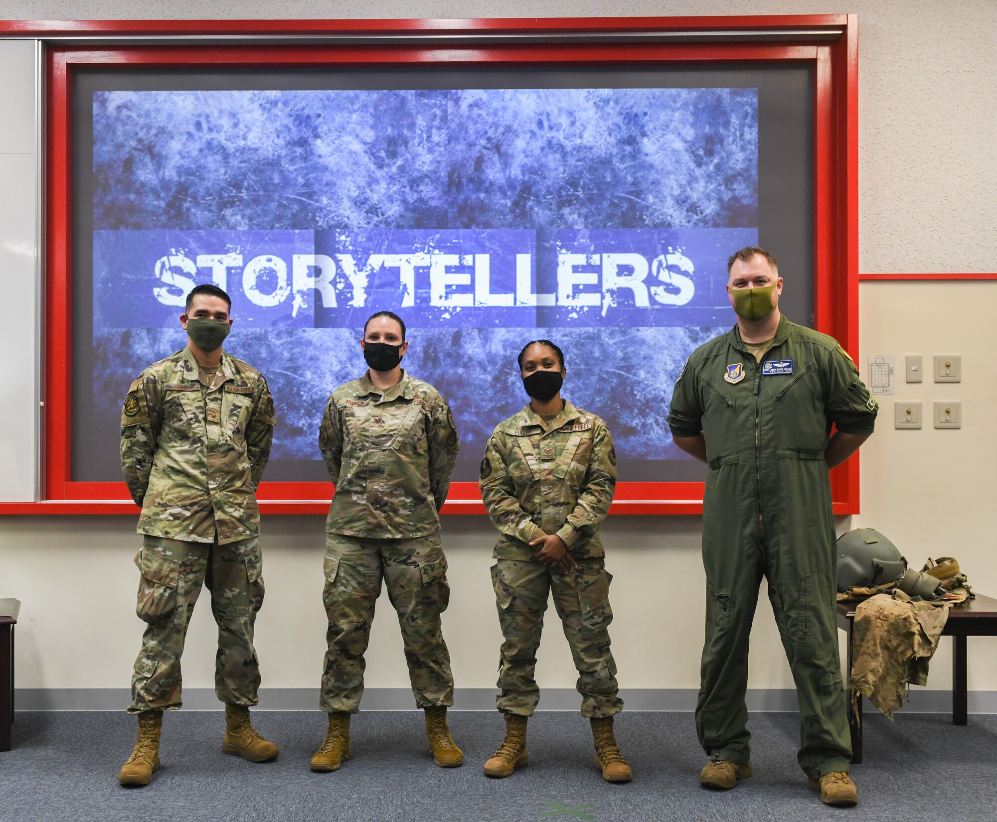 Photo from the Storytellers event  held on Kadena Air Base, Japan, May 6, 2021.