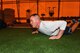 Member completes extended push up