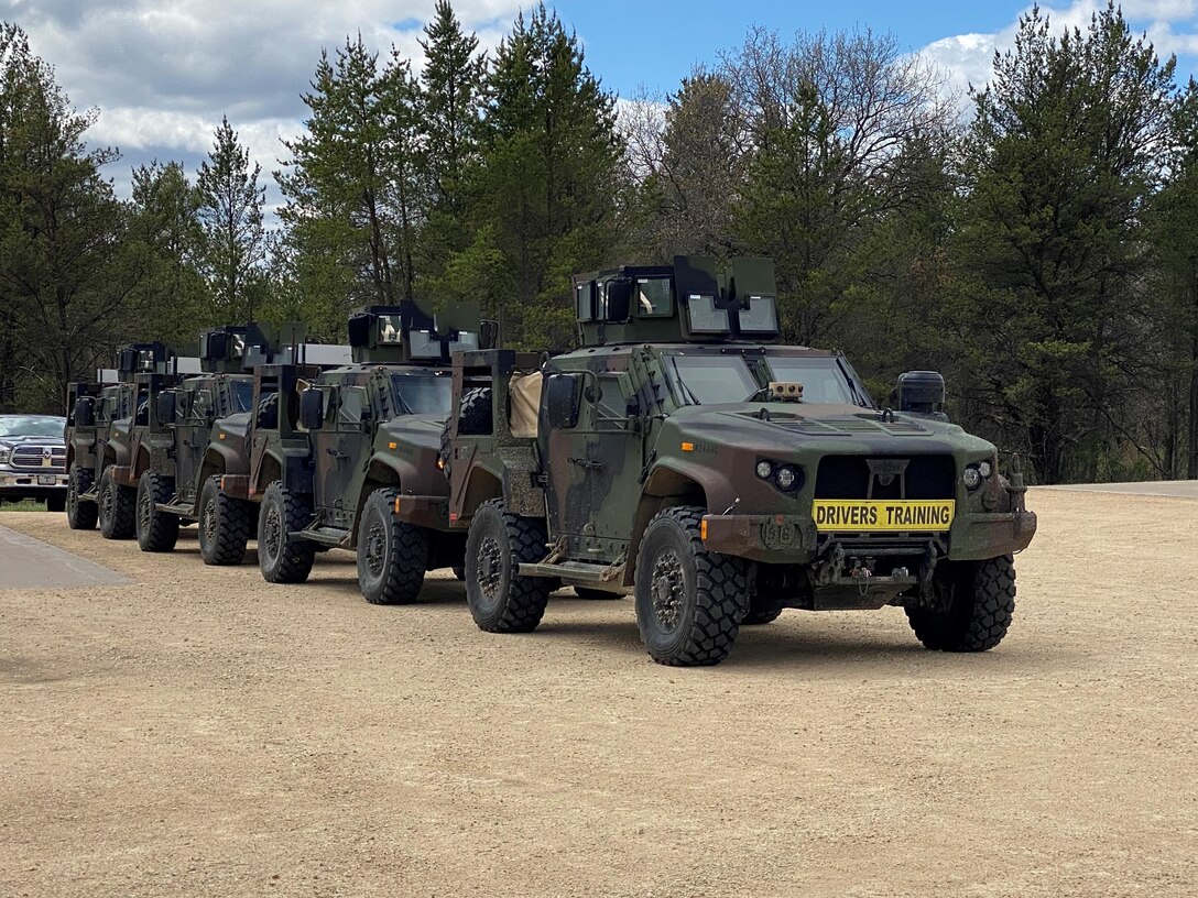 Sailors Experience JLTV Capability at Fort McCoy