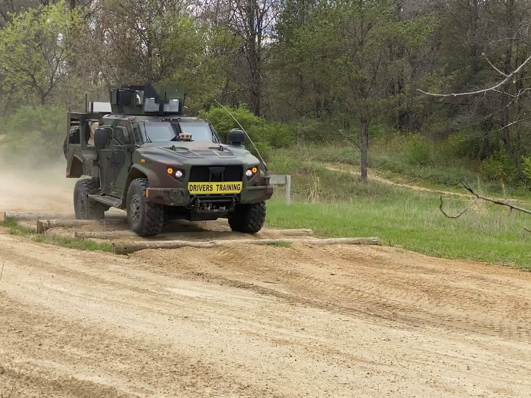 Sailors Experience JLTV Capability at Fort McCoy