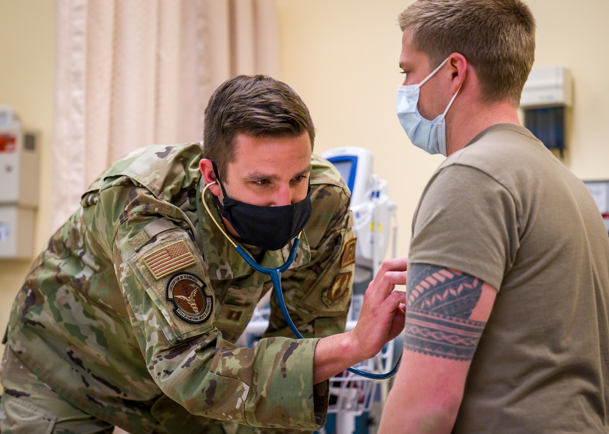 412th Medical Group paused and celebrated the Air Force’s Nurse and Tech Week, which coincides with National Nurse Week, to honor and thank the medical technicians and nurses of the 412th Test Wing community. (Air Force photo by Giancarlo Casem)