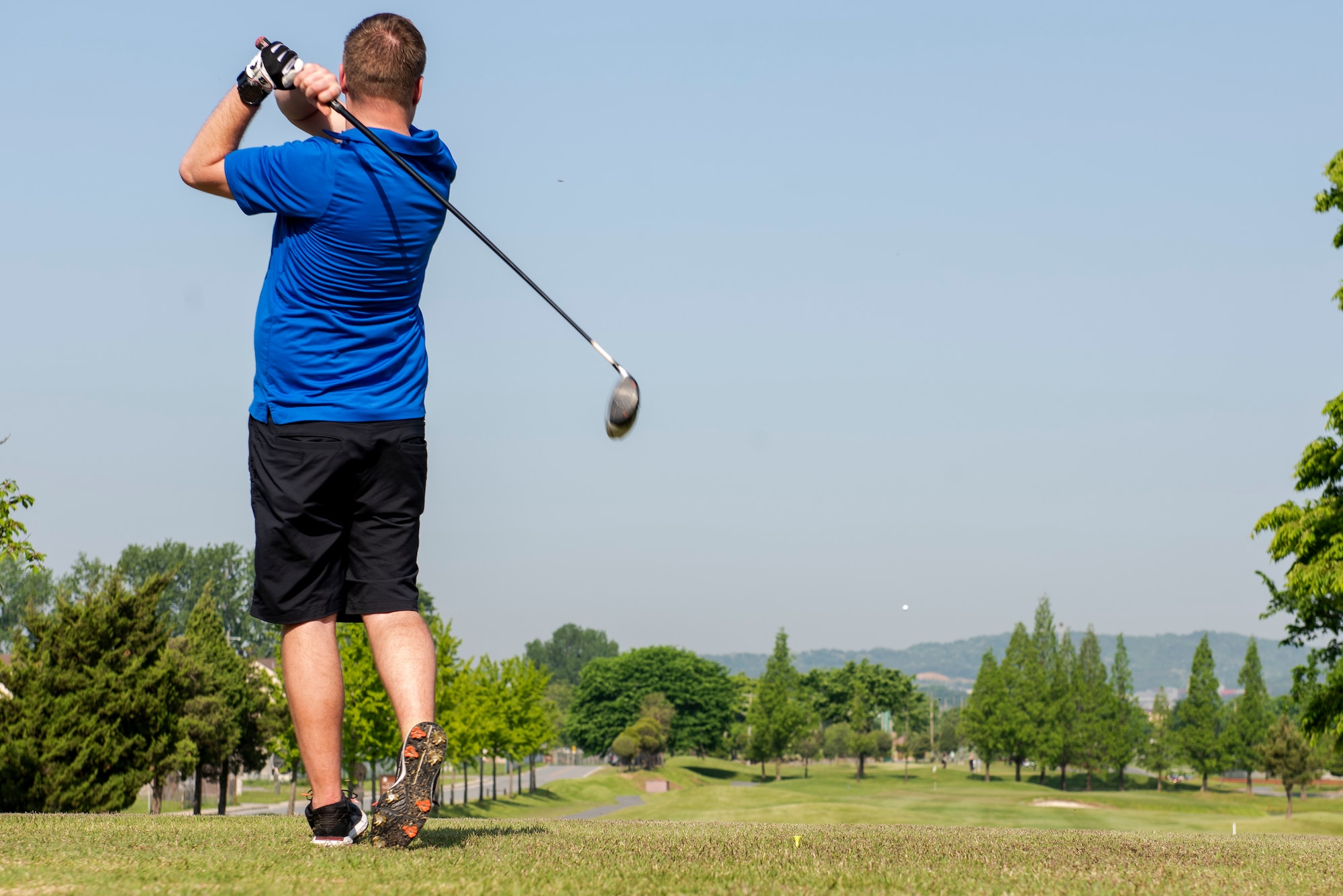 Airman from Osan Air Base participated in a golf tournament as part of the 51st Security Forces Squadron’s Police Week events. Teams of up to four participants competed across 18 holes for a chance to win various prizes.