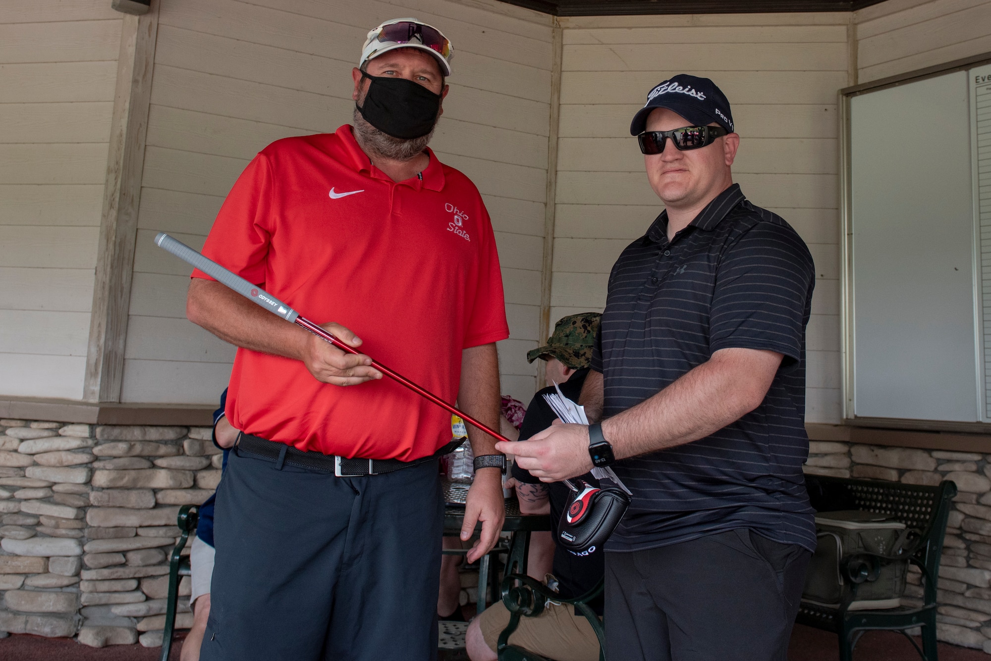 Airman from Osan Air Base participated in a golf tournament as part of the 51st Security Forces Squadron’s Police Week events. Teams of up to four participants competed across 18 holes for a chance to win various prizes.