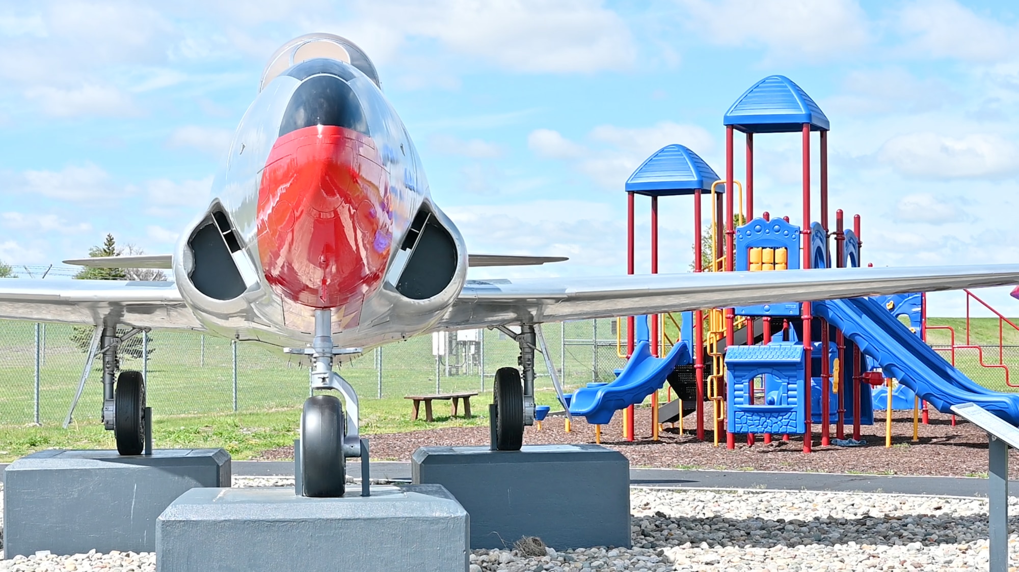 Heritage Park, adjacent to the Fort Wayne International Airport, is a private park open to the public to showcase all of the aircraft flown by the 122nd Fighter Wing, Indiana Air National Guard since 1947.