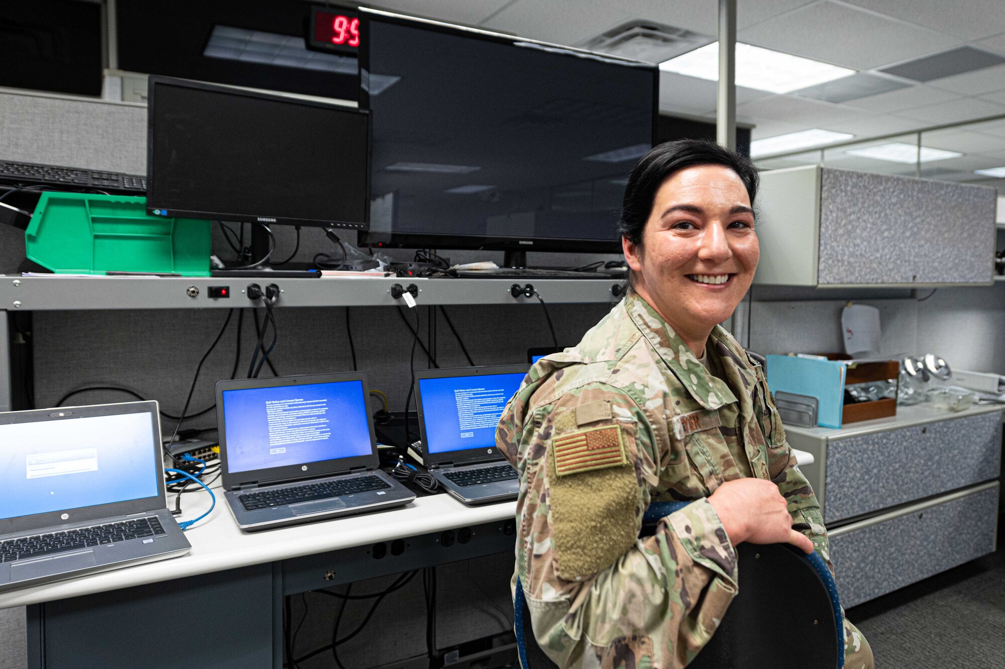 139th Airlift Wing Communication’s Flight steps up to transition the base to virtual working during the COVID Pandemic