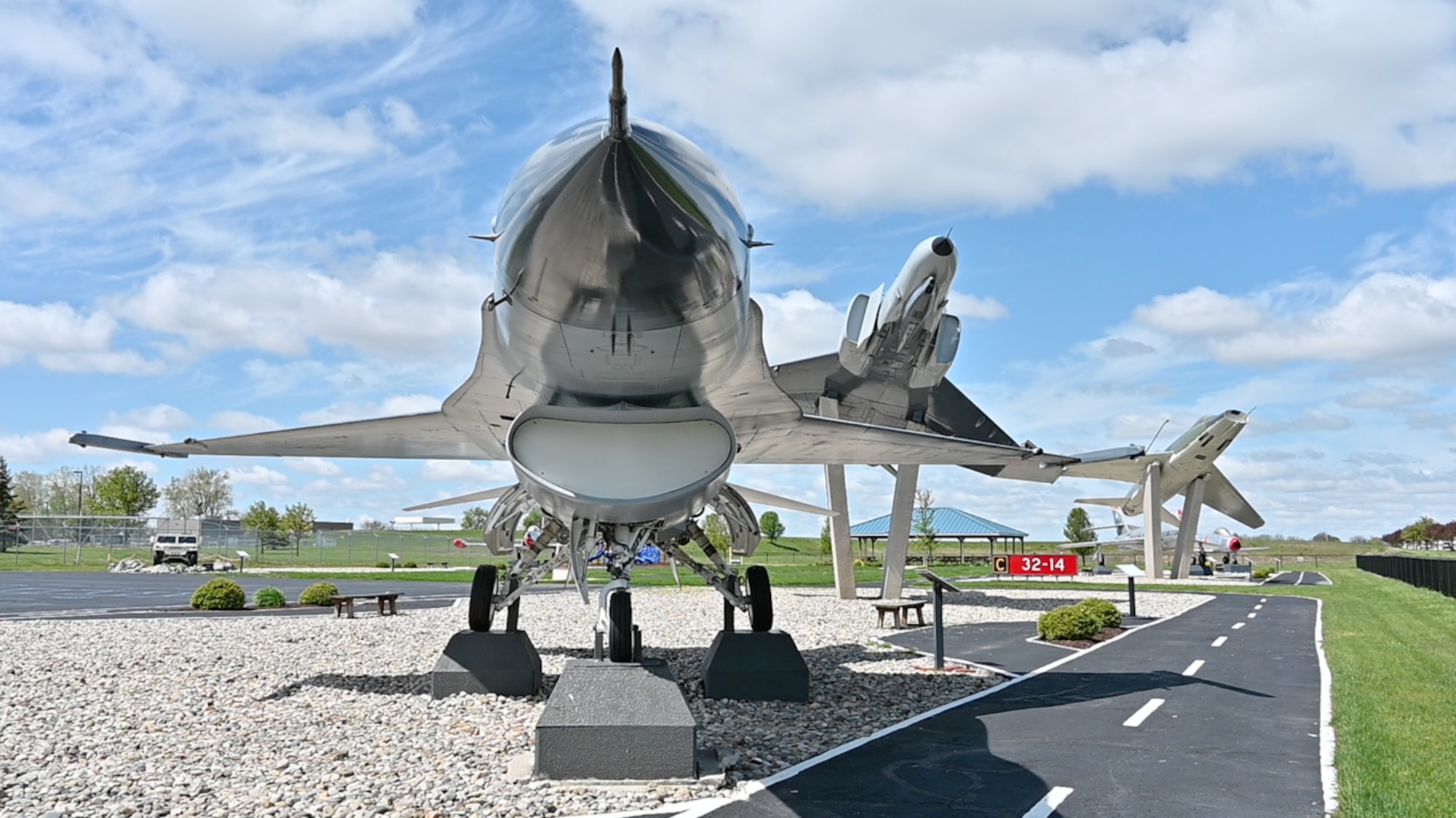 Heritage Park, adjacent to the Fort Wayne International Airport, is a private park open to the public to showcase all of the aircraft flown by the 122nd Fighter Wing, Indiana Air National Guard since 1947.