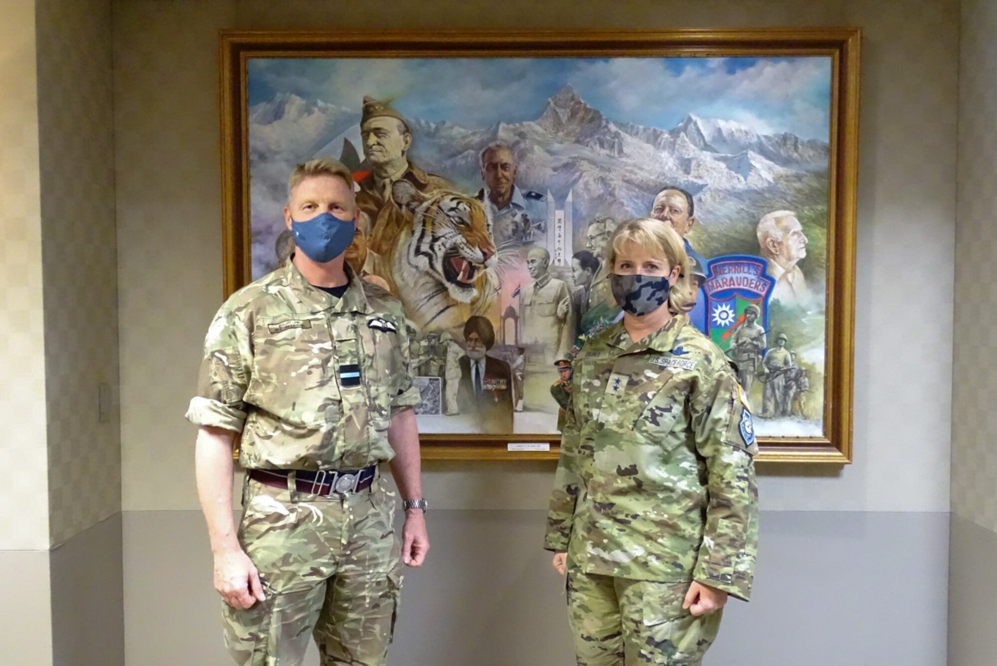 Photo of U.K. Air and Space Attaché visit to CFSCC