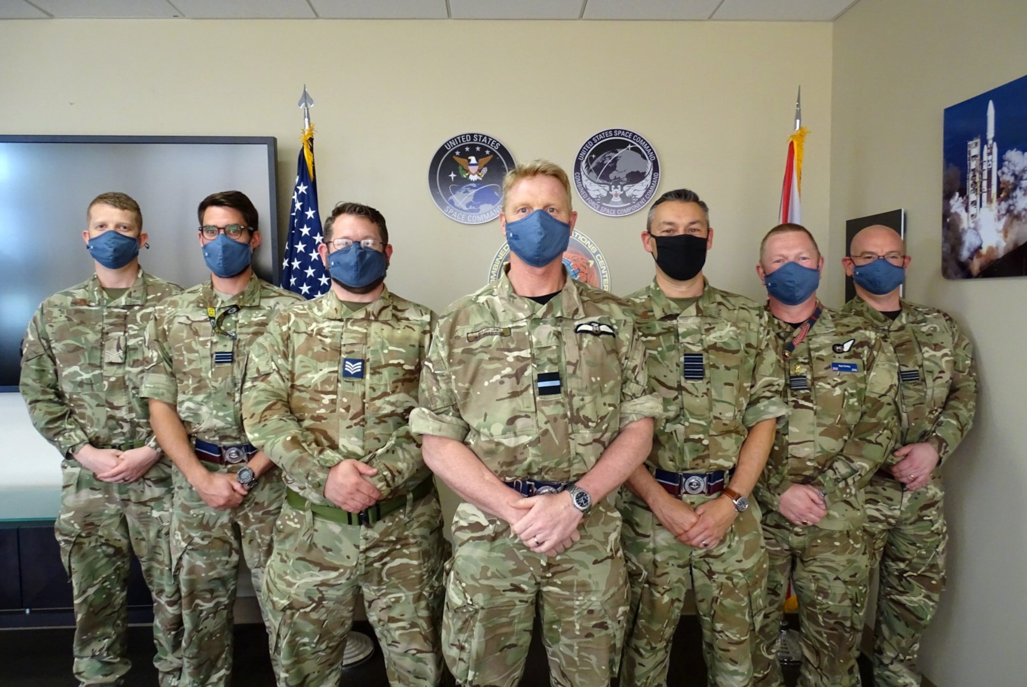 Photo of U.K. Air and Space Attaché visit to CFSCC