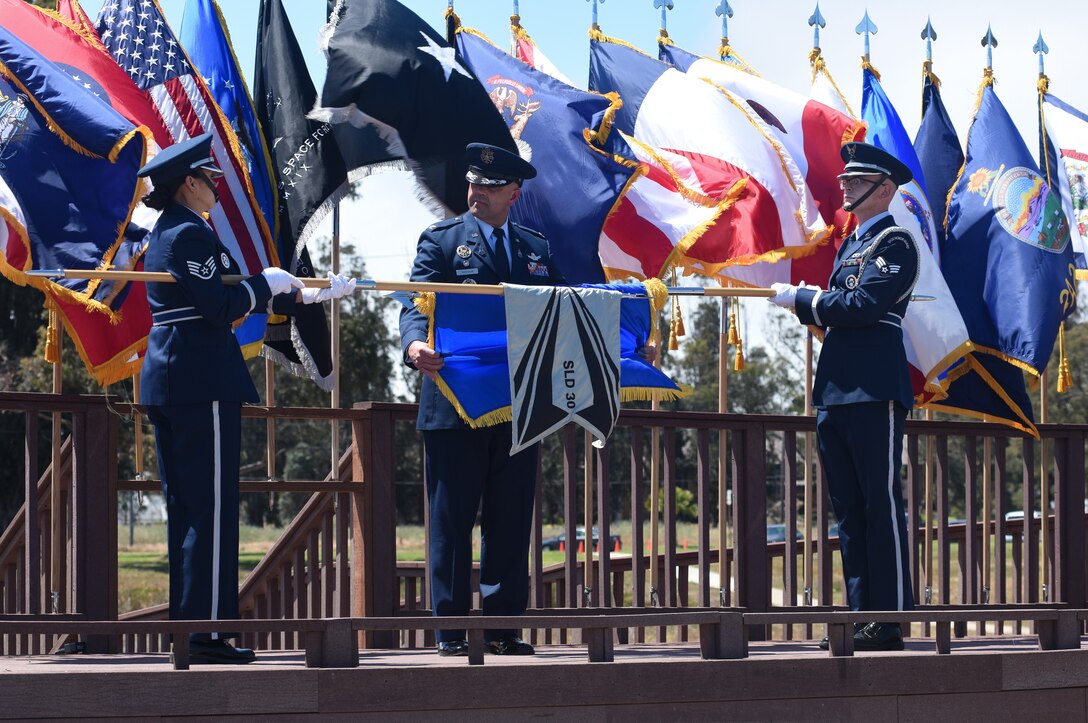 Photo of Vandenberg Space Force Base redesignation ceremony