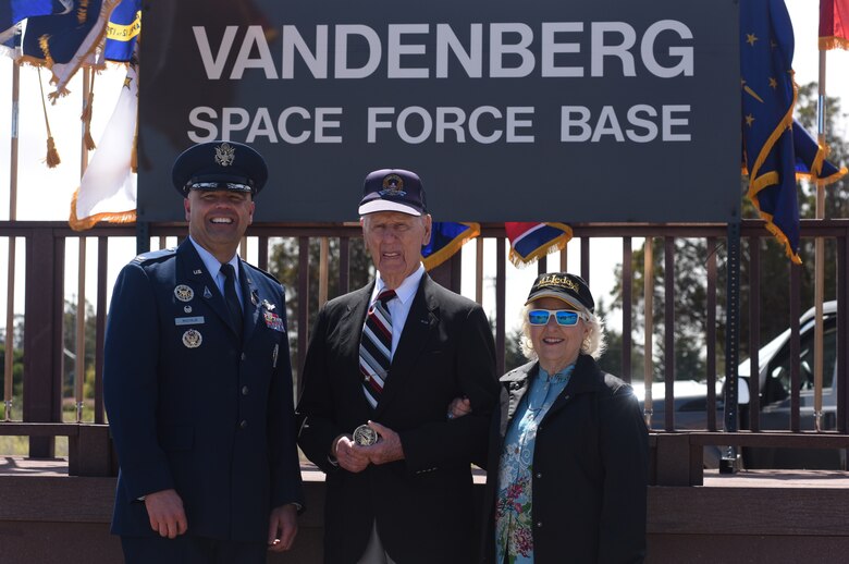Photo of Vandenberg Space Force Base redesignation ceremony