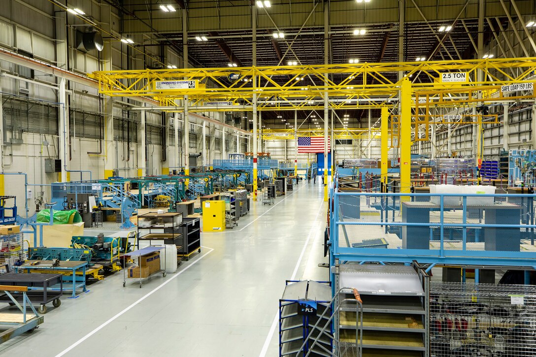 Lockheed Martin Co F-16 FMS Production Line in Greenville, S.C. (Courtesy photo)