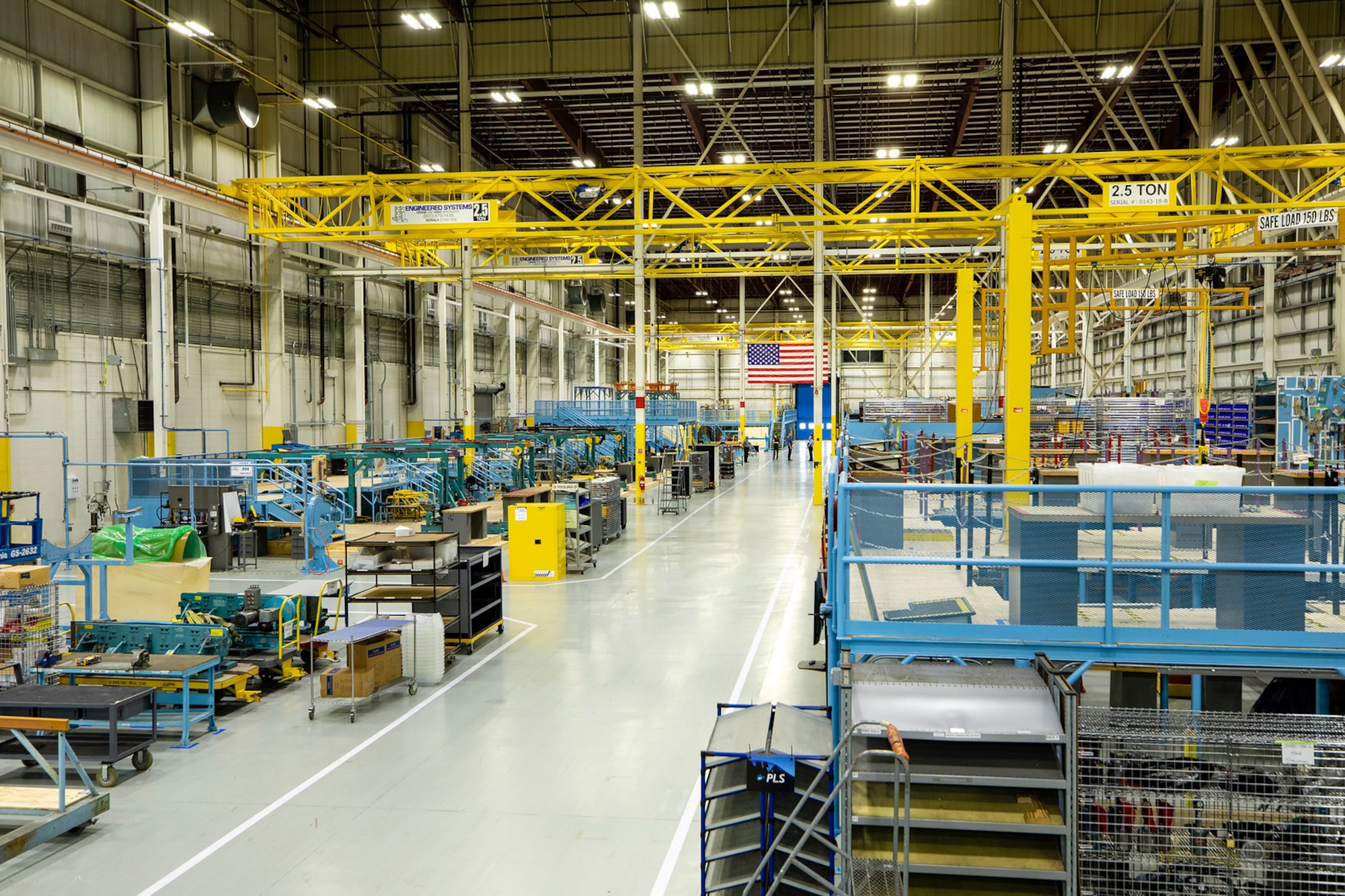 Lockheed Martin Co F-16 FMS Production Line in Greenville, S.C. (Courtesy photo)