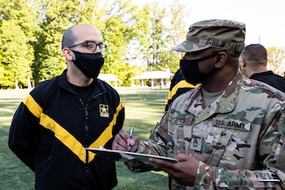 U.S. Army Reserve Legal Command Soldiers conduct Army Combat Fitness Test