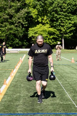 U.S. Army Reserve Legal Command Soldiers conduct Army Combat Fitness Test