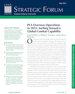 PLA Overseas Operations in 2035: Inching Toward a Global Combat Capability