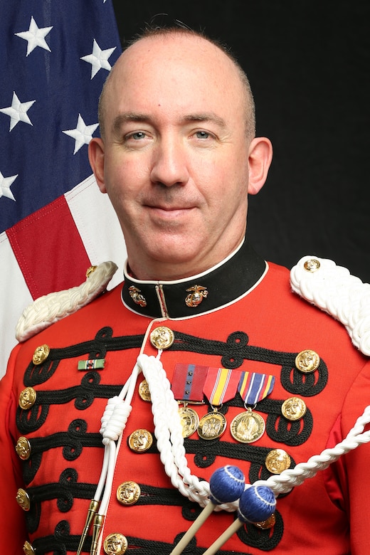 Gunnery Sergeant Gerald Novak, "The President's Own" United States Marine Band Percussionist, Official Portrait
