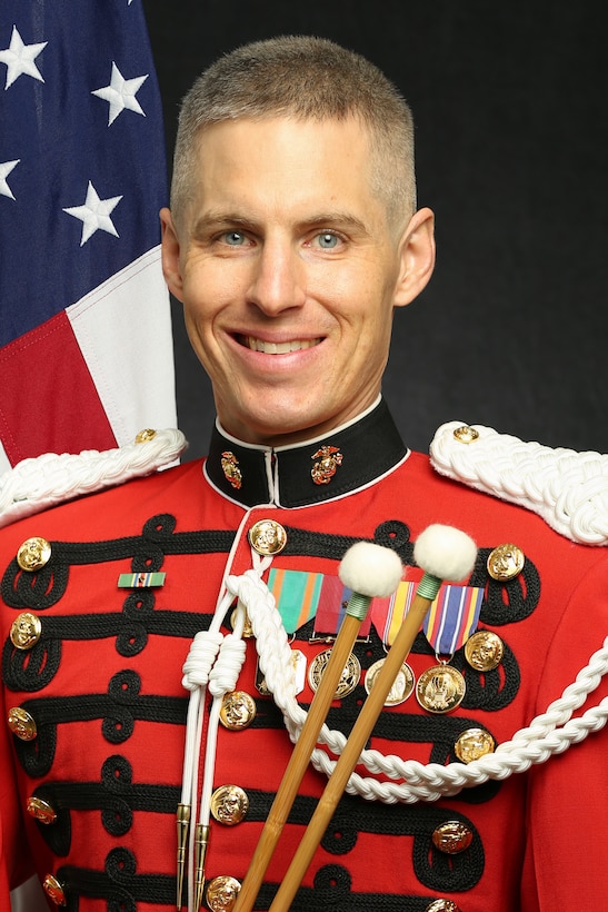 Staff Sergeant David Constantine, "The President's Own" United States Marine Band Percussionist, Official Portrait