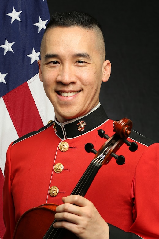 Gunnery Sergeant Tam Tran, "The President's Own" United States Marine Chamber Orchestra Violist, Official Portrait