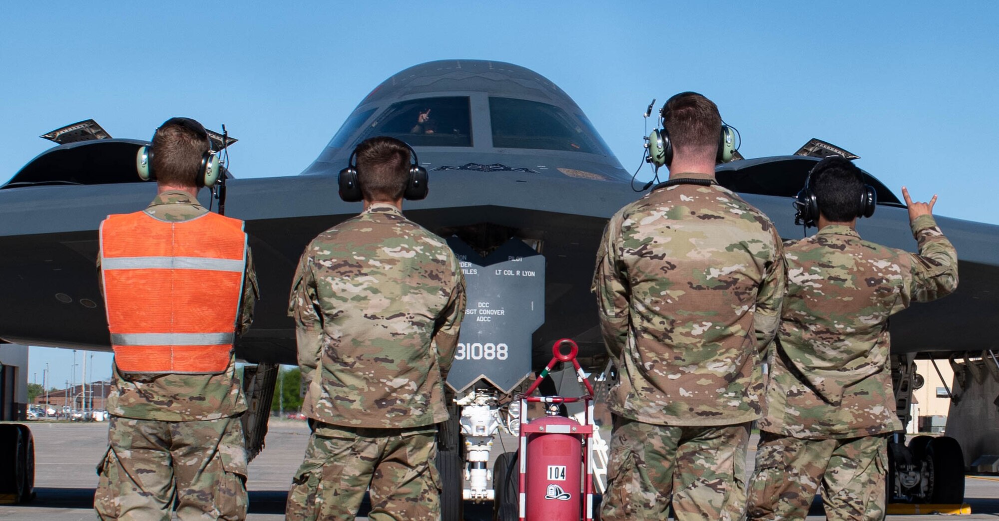 Lambert received the Thomas N. Barnes Crew Chief of the Year Award for her work as the dedicated crew chief of the Spirit of New York, to reward her achievements she earned the opportunity to fly in the stealth bomber.