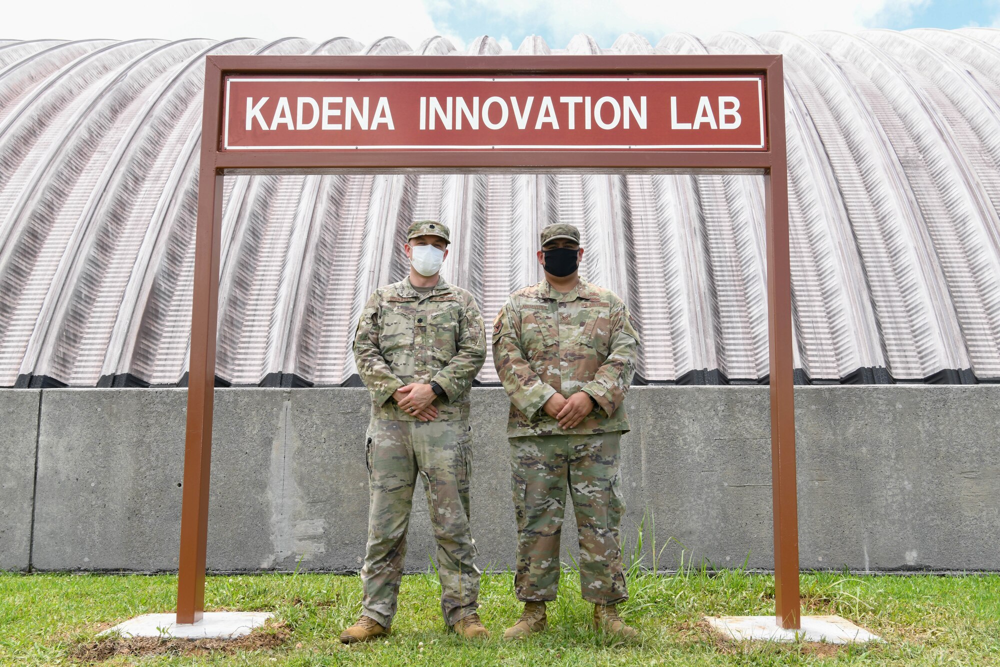 The grand opening of the Kadena Innovation Lab was held at Kadena Air Base, Japan, May 12, 2021.