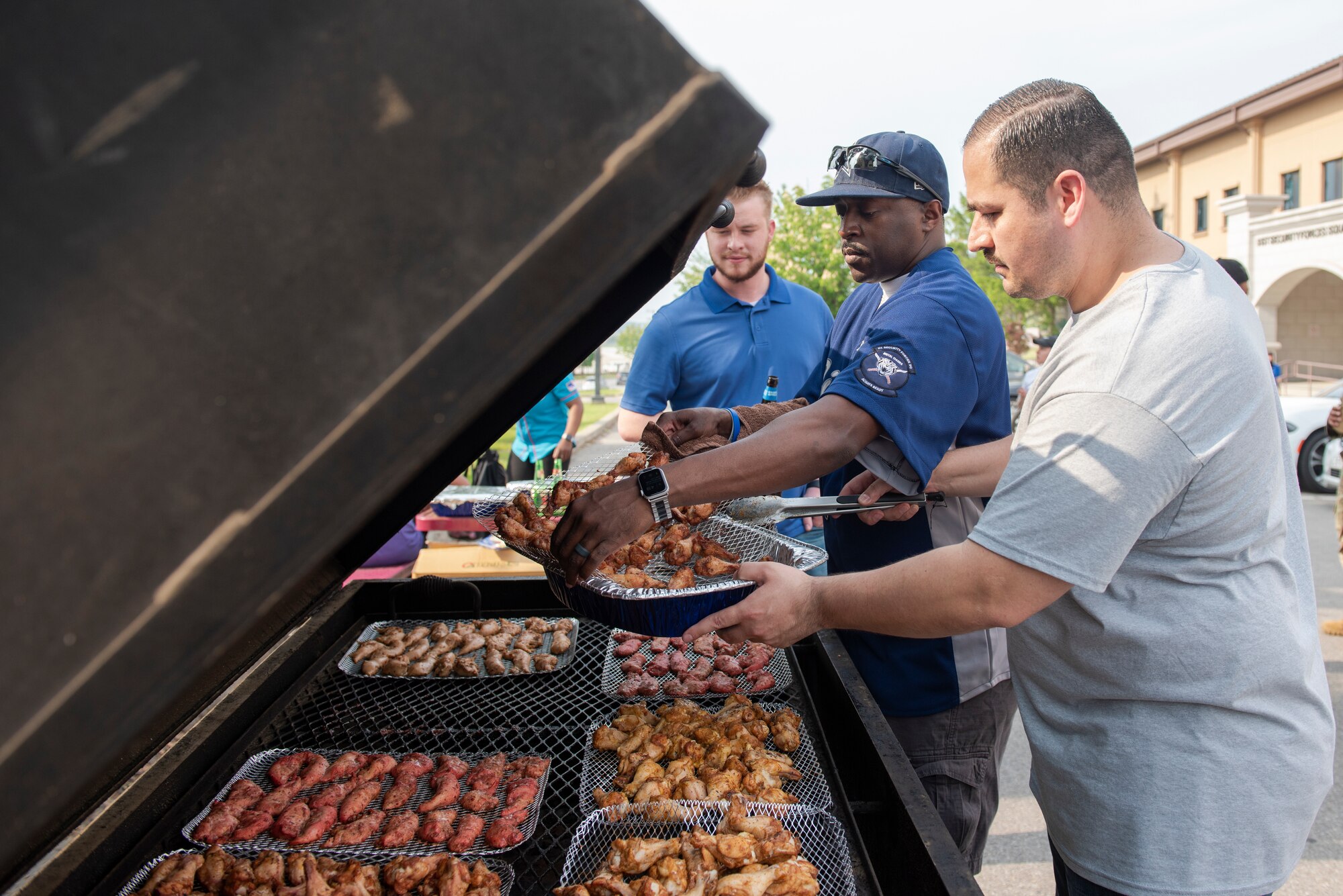 The 51st Security Forces Squadron concluded their Police Week celebrations with a morale cookout. The cookout served as a chance for 51st SFS’s defenders to relax and reflect on the various memorial and morale building events held over the past week.