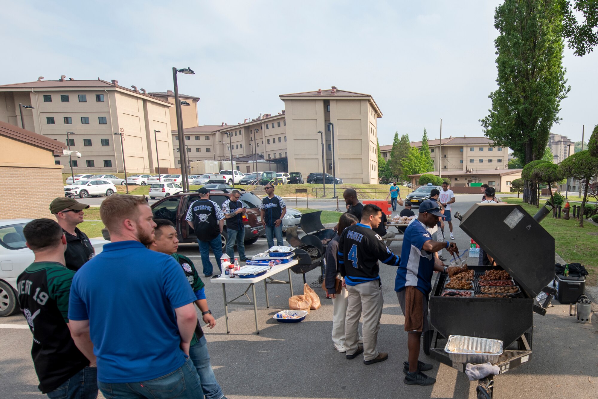 The 51st Security Forces Squadron concluded their Police Week celebrations with a morale cookout. The cookout served as a chance for 51st SFS’s defenders to relax and reflect on the various memorial and morale building events held over the past week.