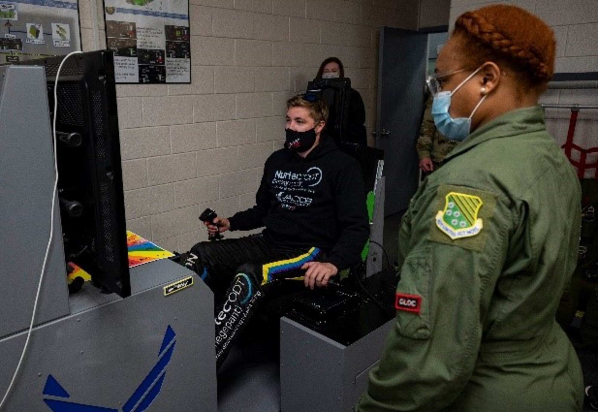 NASCAR team makes pit stop at JBLE
