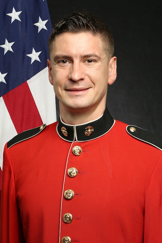 Staff Sergeant Christopher Schmitt, "The President's Own" United States Marine Chamber Orchestra Pianist, Official Portrait