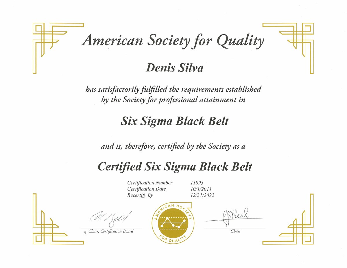 Black top belt certification