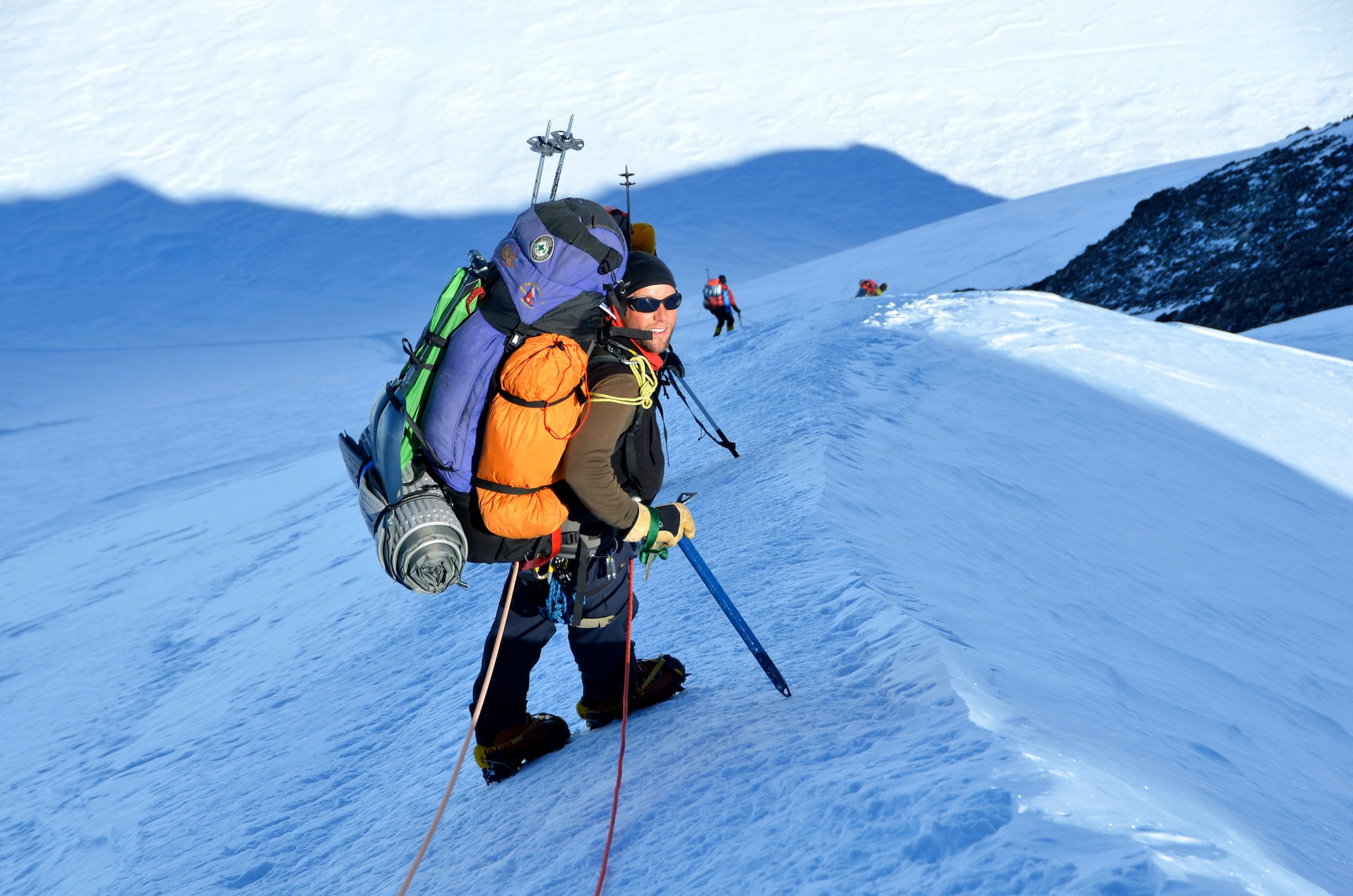 Photo of Lt. Col. Rob Marshall, an individual mobilization augmentee assigned to U.S. Space Command who is currently on full-time orders with the Air Reserve Personnel Center at Buckley Air Force Base, Colorado, who will be leading the 20,310-foot climb up Denali in Alaska beginning May 29.