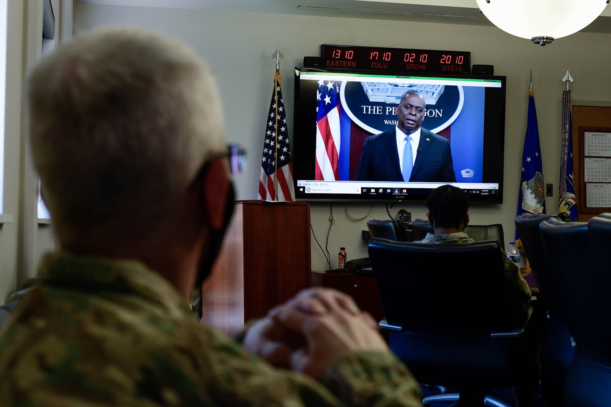 The Reserve Citizen Airmen assigned to Youngstown Air Reserve Station confronted extremist ideologies by participating in a Department of Defense-wide stand down (a pause in unit training) May 1 & 2, 2021, here.