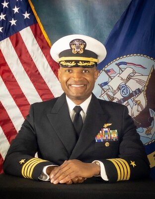 Official photo of CAPT Winston E. Scott