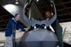 U.S. Air Force Col. David Berkland, the 354th Fighter Wing commander, shows the inside of an F-35A Lightning II cockpit to Sen. Dan Sullivan during a leadership visit on Eielson Air Force Base, Alaska, May 15, 2021.