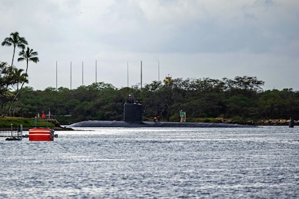 Pearl Harbor Naval Shipyard completes USS Columbia availability