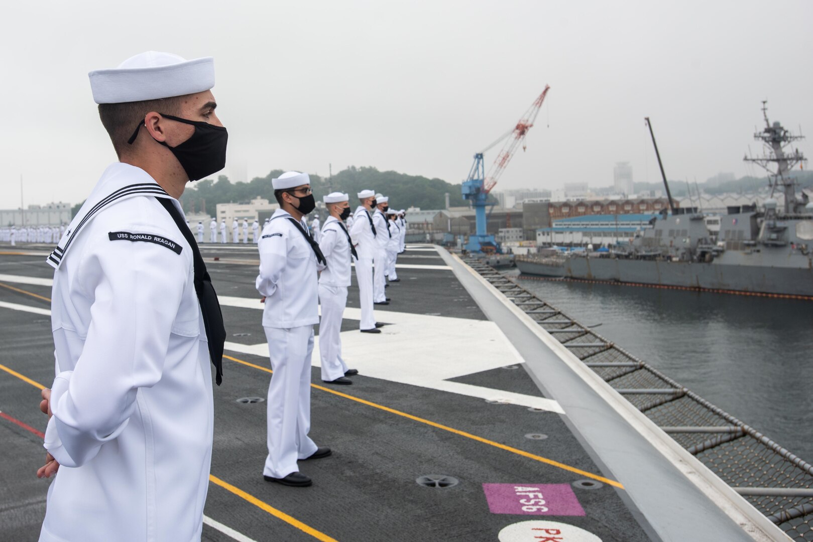 USS Ronald Reagan Carrier Strike Group departs Yokosuka to support Free and Open Indo-Pacific