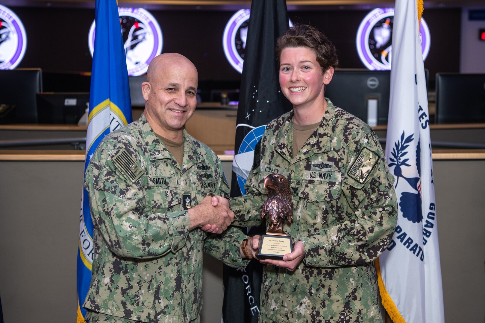 Navy leader recognizes NCO