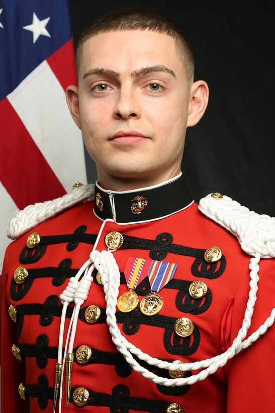 Staff Sergeant Daniel Fookson, "The President's Own" United States Marine Band Video Recording Engineer, Official Portrait
