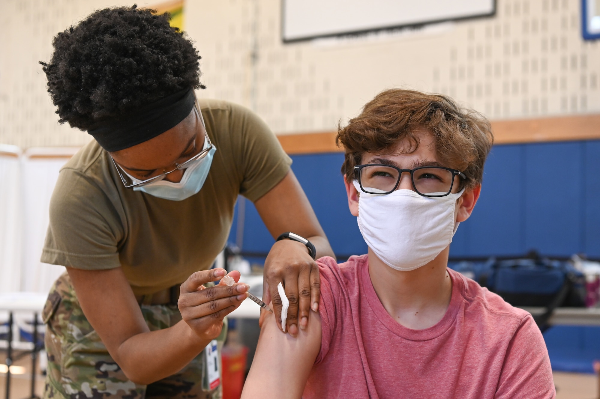 MDS administers vaccines to 12 to 15 year olds