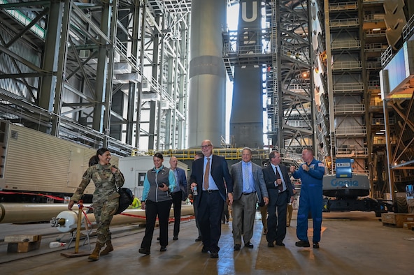 Acting SecAF, CSO visit Cape Canaveral SFS