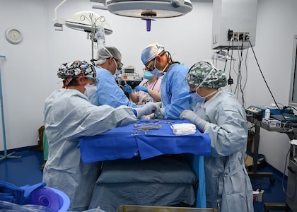 Resolute Sentinel 21: Deployed medics conduct combined surgery