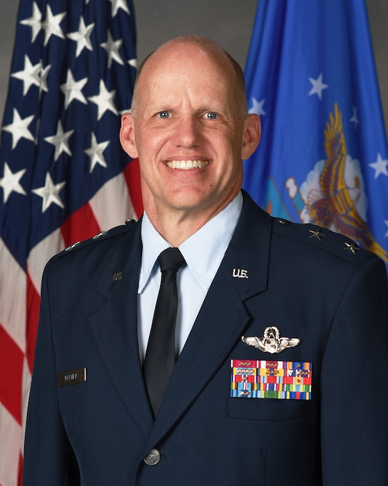 This is the official portrait of Maj. Gen. Evan C. Dertien.