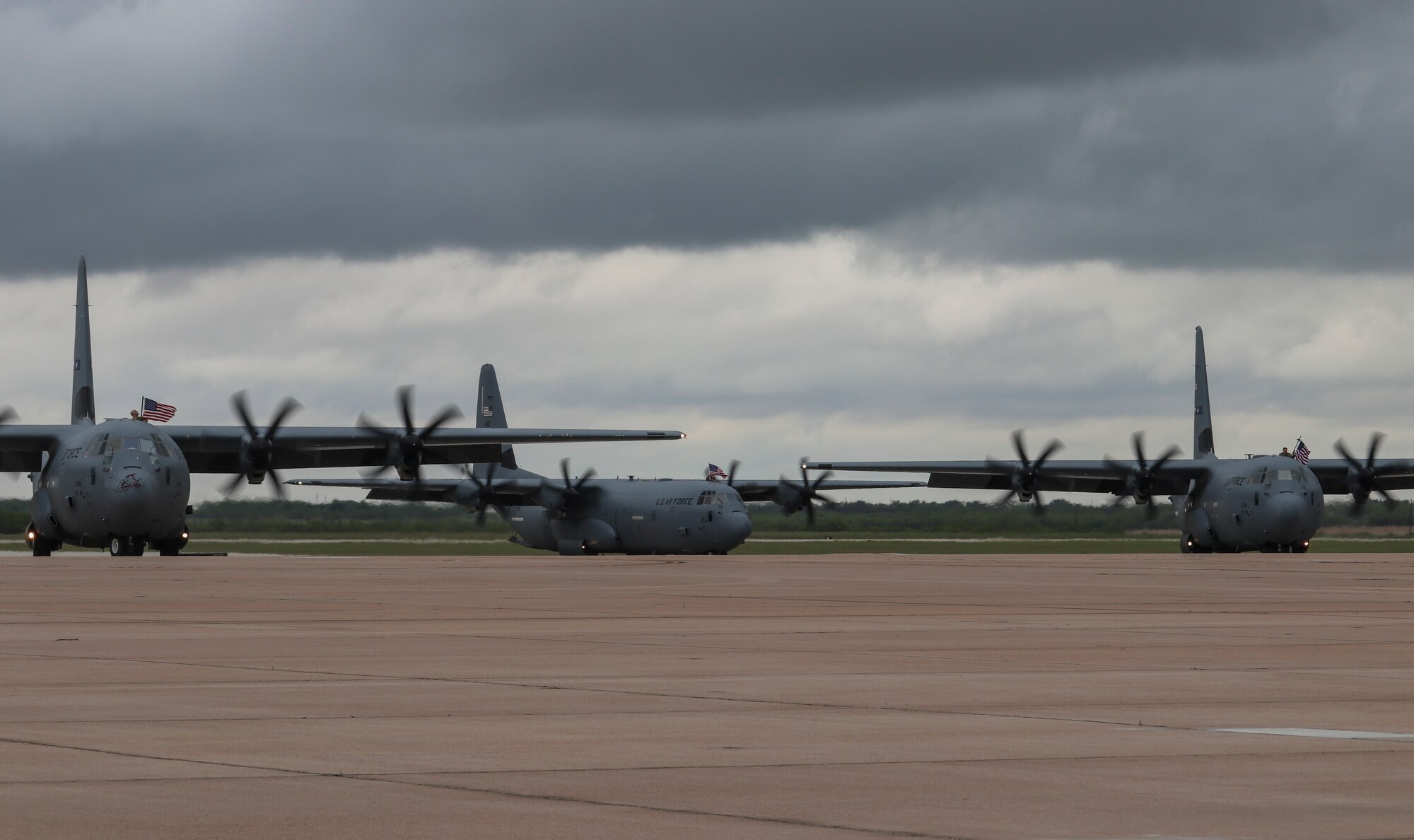 Families and Airmen welcome home 317th Airlift Wing members