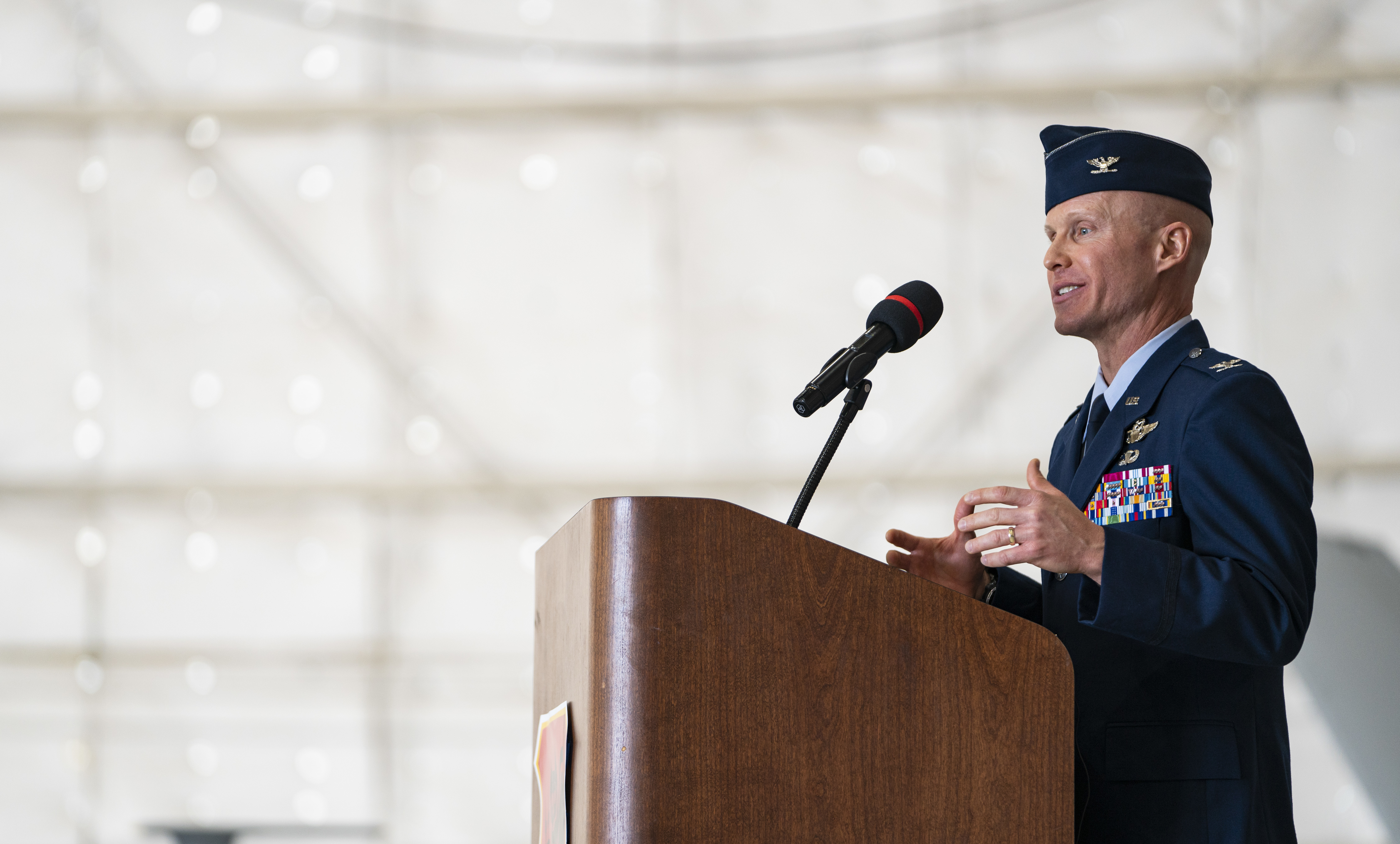 Hunters welcome new 432nd WG/432nd AEW commander > Nellis Air