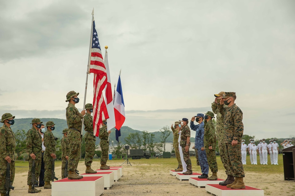 日米豪仏部隊が共同演習「ジャンヌ・ダルク」 > 在日米海兵隊