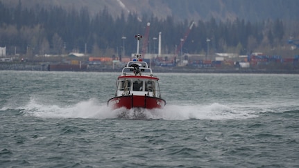 The Seward Alaska Fire Department transport members of the 82nd Civil Support Team, South Dakota National Guard and the 102nd Civil Support Team, Oregon National Guard, out to a simulated incident site aboard the Glacier Express vessel cruising through Resurrection Bay off of the coast of Seward, Alaska, May 19, in support of Exercise ORCA 21. ORCA is a chemical, biological, radioactive, nuclear threats response exercise designed for participants to provide support in the aftermath of hazardous materials incidents. ORCA tests interoperability between agencies, increases opportunities for working relationships and practices requests for assistance methods. Approximately 250 National Guardsmen from CST units in Alaska, California, Connecticut, Colorado, Idaho, Ohio, Oregon, Rhode Island, South Carolina, South Dakota, Washington, and Wisconsin are in Alaska to participate in Exercise ORCA 2021. Numerous support units and civilian agencies participated in the exercise as well. (U.S. Army National Guard photo by Dana Rosso)