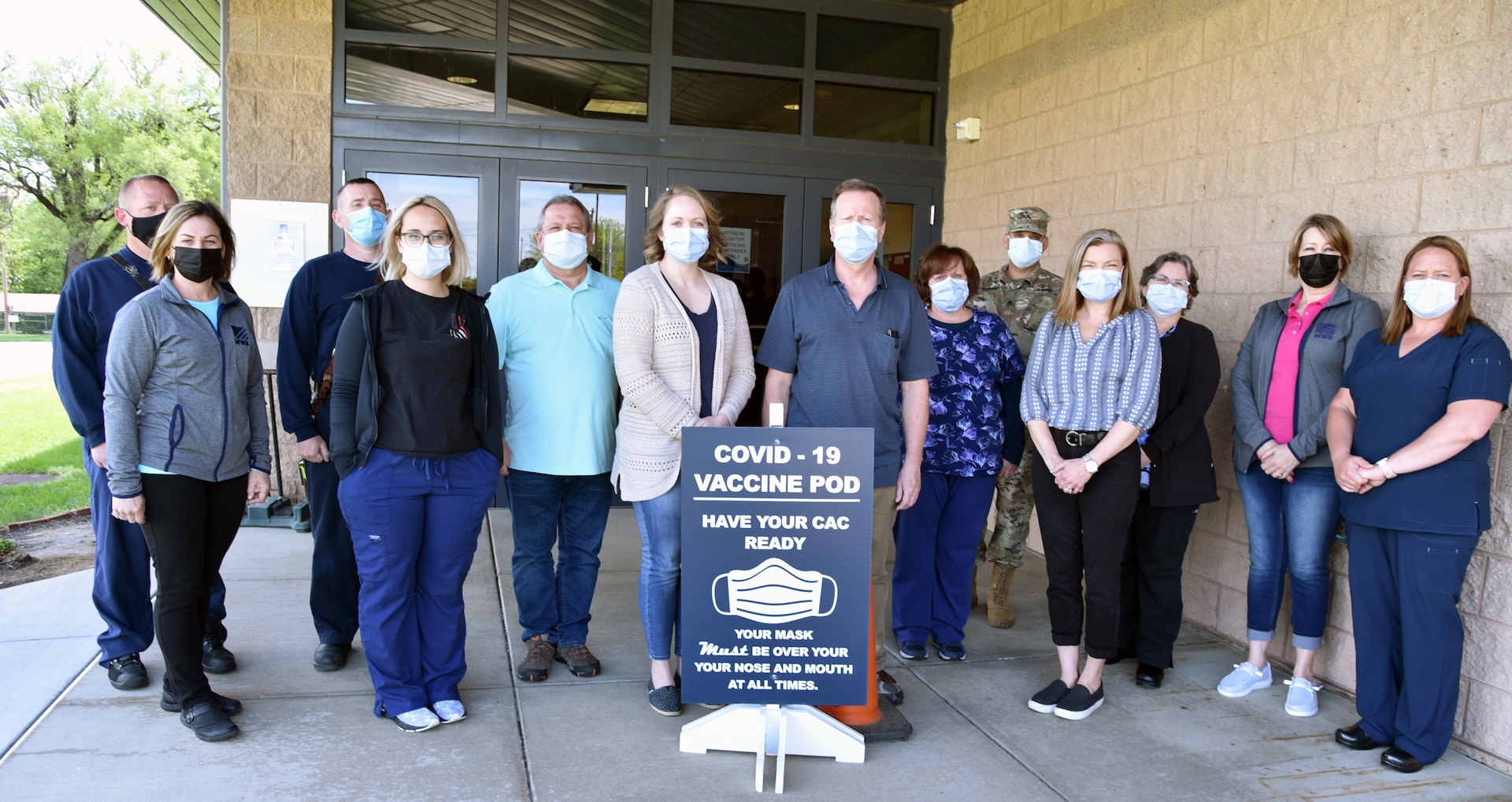 Fillmore Army Health Clinic vaccinates employees