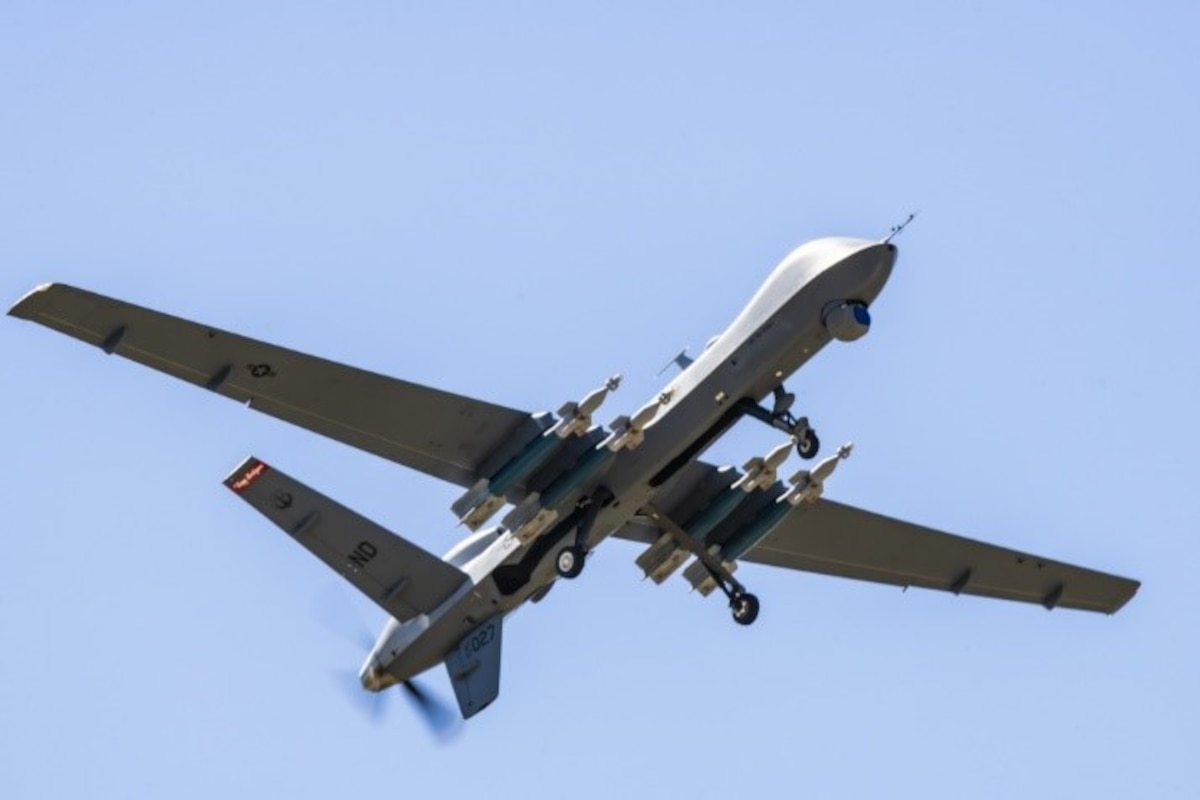 その他 USAF 196th ATTACK SQUADRON MQ-9 Total Force teamwork lands MQ-9 Reaper for first time at