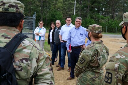 Local elected officials visit Fort McCoy, Wisconsin