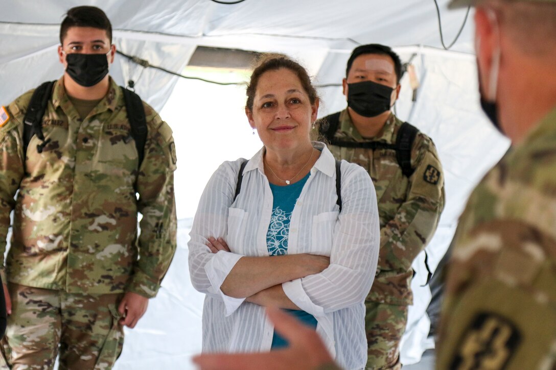 Local elected officials visit Fort McCoy, Wisconsin