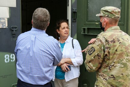 Local elected officials visit Fort McCoy, Wisconsin